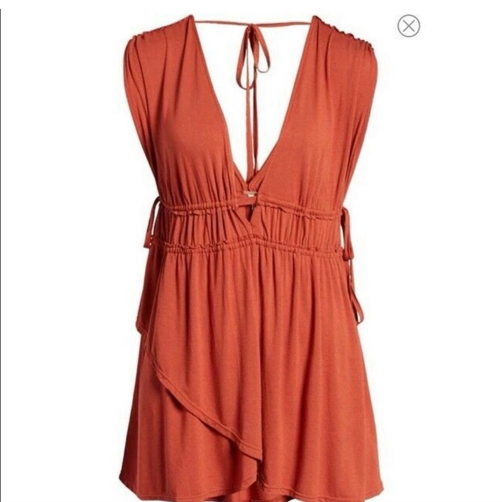 NWT Free People M Aries Tank in Love Moon Boho Chic Dark Coquette Y2K Fairy - Picture 5 of 6